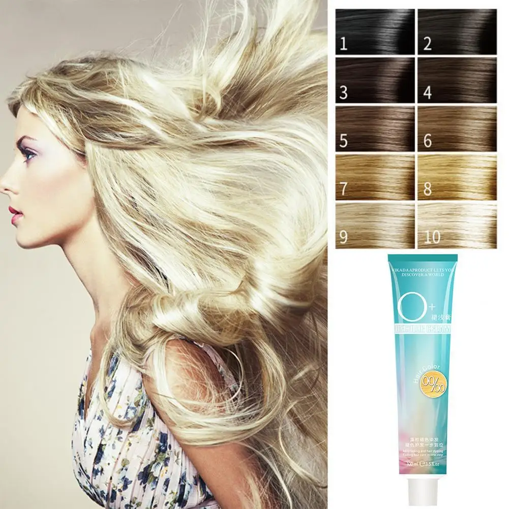 

1000ml Quick Fading Hair Bleach Cream Non-Irritating Natural Extract Professional Milk Long Lasting Hair Bleaching Agent for Lad