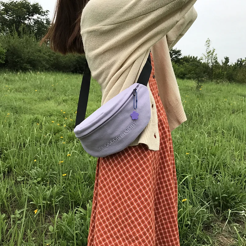 Youda оригинальный карамельный цвет японский маленький нагрудный мешок