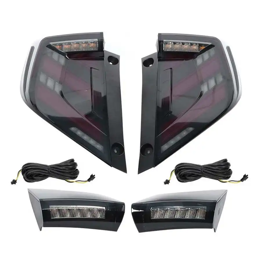 Новые светодиодные задние фонари в сборе для стиля Mugen подходят хэтчбека Honda Civic