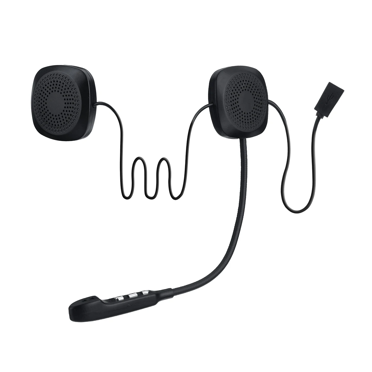 50 м водонепроницаемый Мото bluetooth беспроводной анти-помехи шлем гарнитура Hands Free bluetooth V4.2 домофон для мотоцикла