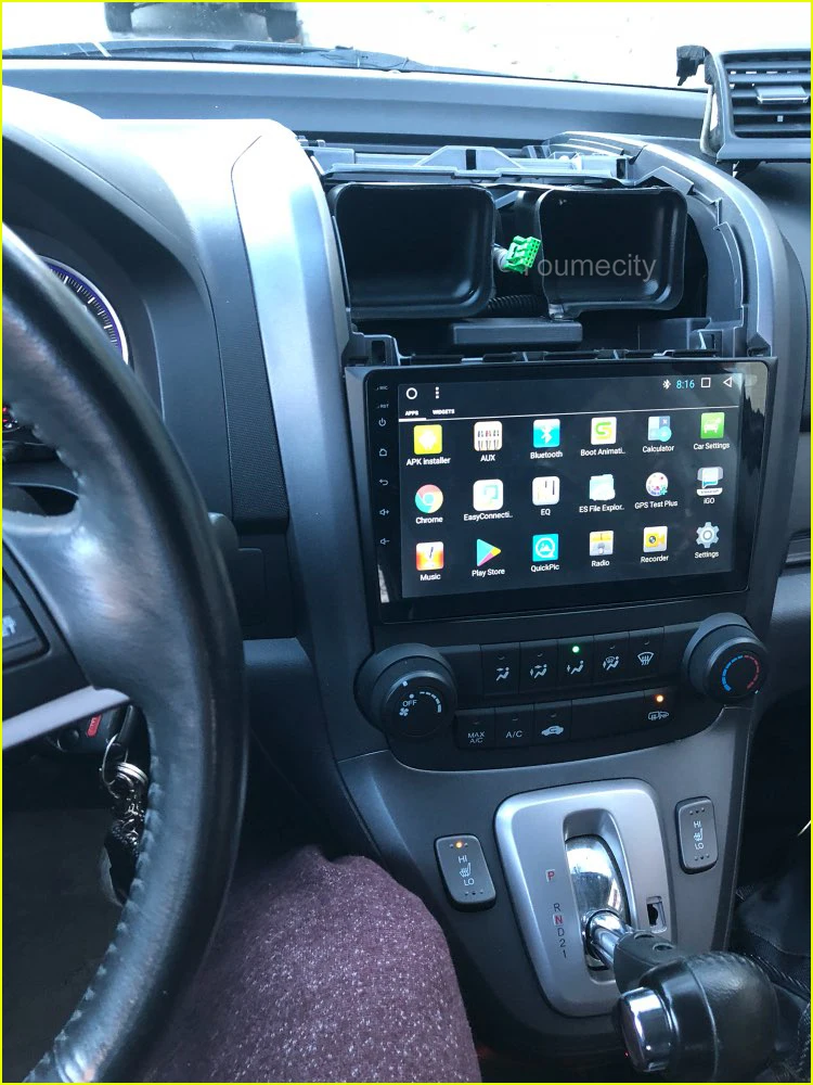 Восьмиядерный автомобильный dvd-плеер для Honda CRV 2006-2011 с Gps ips емкостный экран Wifi Bluetooth Android 8,1 поддержка сабвуфера