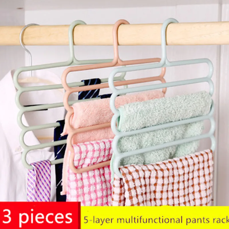 Многофункциональная многослойная стойка для брюк штанов шарфов галстуков