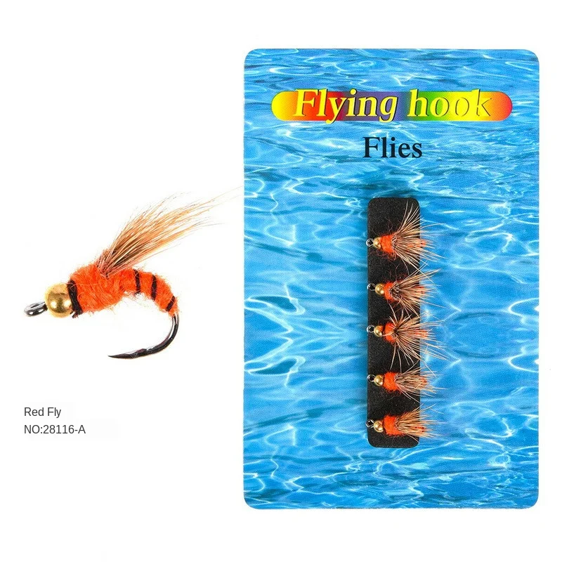 5 шт. Нимфы Скад клоп мухи с колючим крючком форель рыболовная приманка нахлыстом