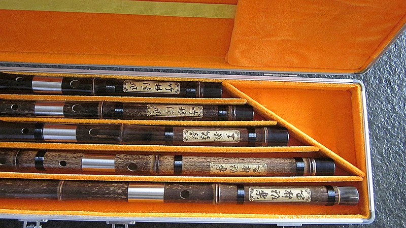 Высококачественные профессиональные музыкальные инструменты из бамбука набор 5