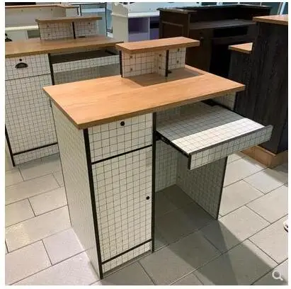 

Small beauty salon, bar, clothing store, cashier, dessert store, wanghong reception store, simple and modern front desk