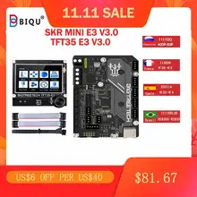 BIGTREETECH SKR MINI E3 V3.0 Motherboard TFT35 E3 V3.0 Touch Screen TMC2209UART For Ender 3/5 Upgrade 3D Printer Parts