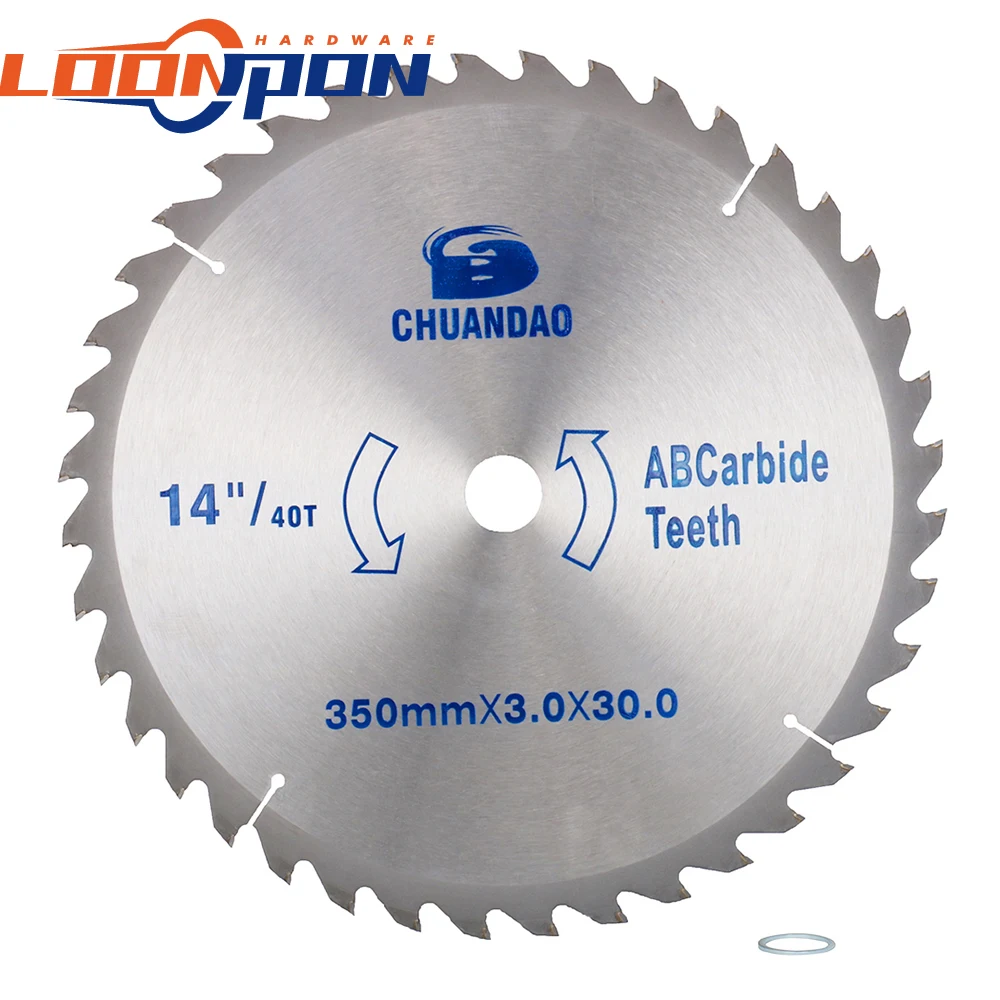 14 дюймовое лезвие для циркулярной пилы твердосплавное резки дерева