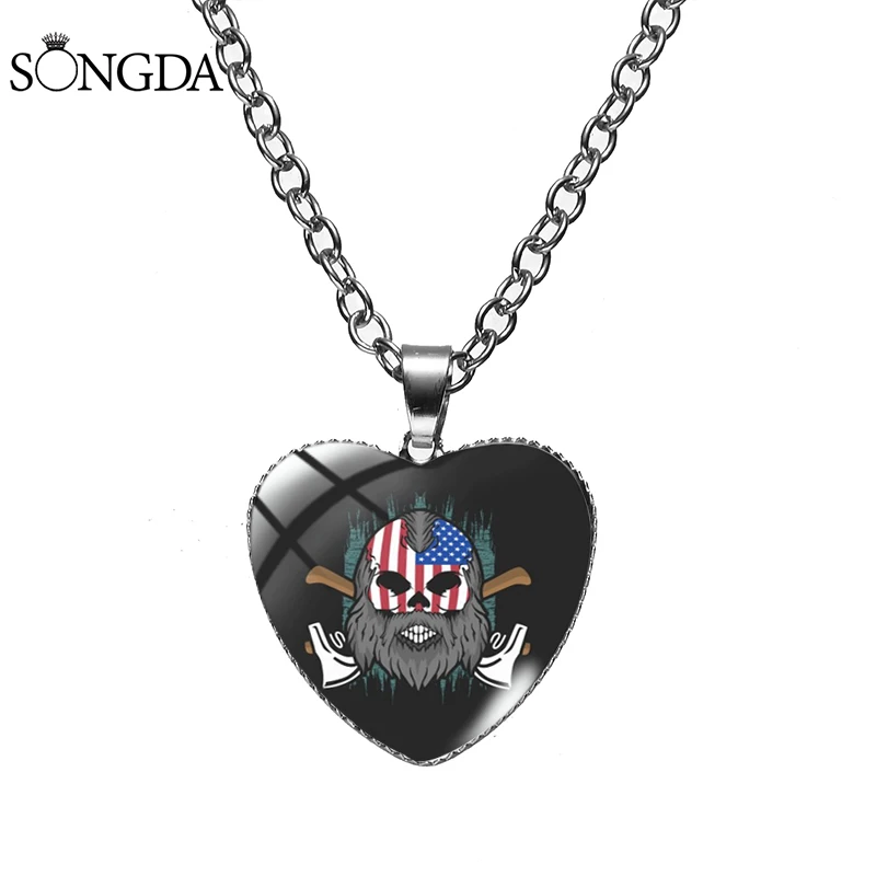 Ожерелье викингов Молитвенное ожерелье стеклянный кабошон художественное фото