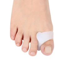 4pcs big toe separator bone corrector straightener silicone gel foot fingers protector bunion adjuster feet pedicure tool d2223