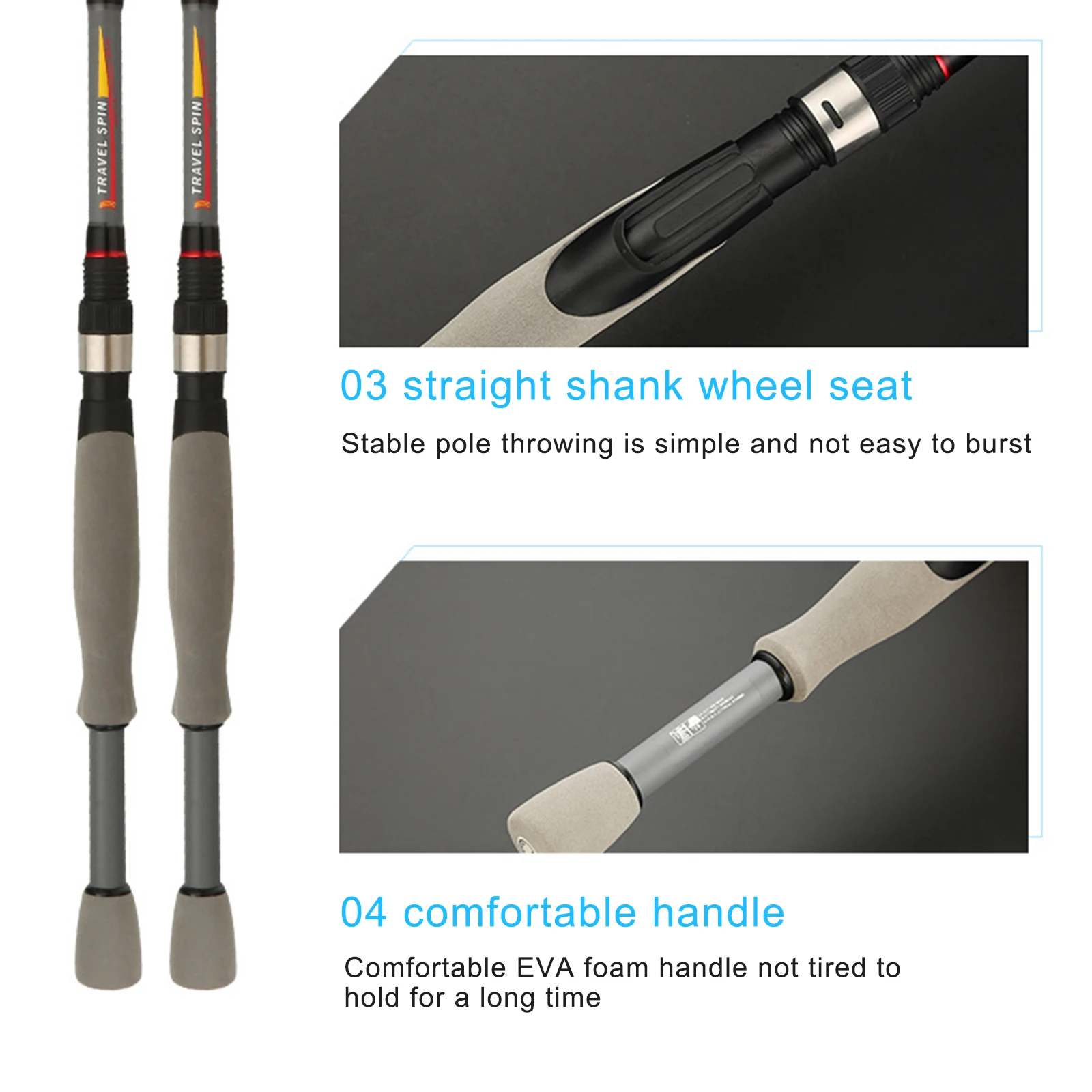 

Telescopic Fishing Rod with Spinning Reels + 100M Fishing Line + 15Pcs Fishing Lure Set 1.8M/2.1M