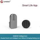 Дверной замок GIMDOW smart Tuya с цифровым паролем, Bluetooth, умная установка, умное приложение, электронный дверной замок