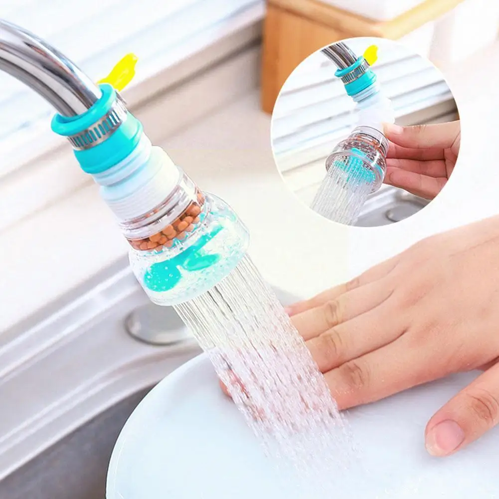 

1pc 360 Adjustable Rotation Faucet Nozzle Kitchen Faucet Filters Splash-proof Water Nozzle Home Faucets Saving Purifier Ext M0g0