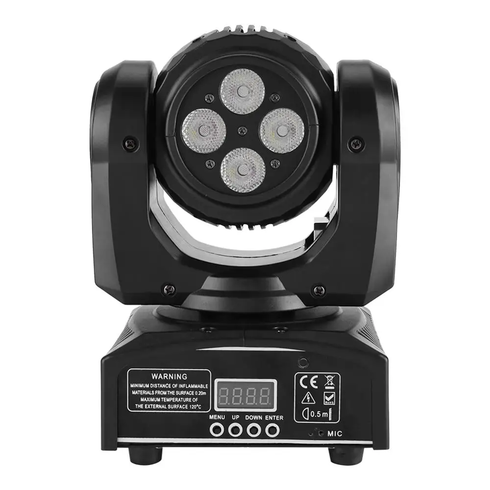 ZQ B68 90W Dj светильник с двойными бортами RGBW светодиодный сценический подвижной