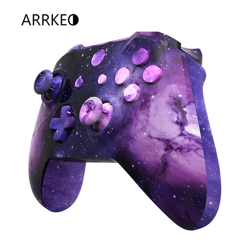 ARRKEO Milky Way Полный пользовательский замена кнопок мод комплект для Xbox One S Корпус