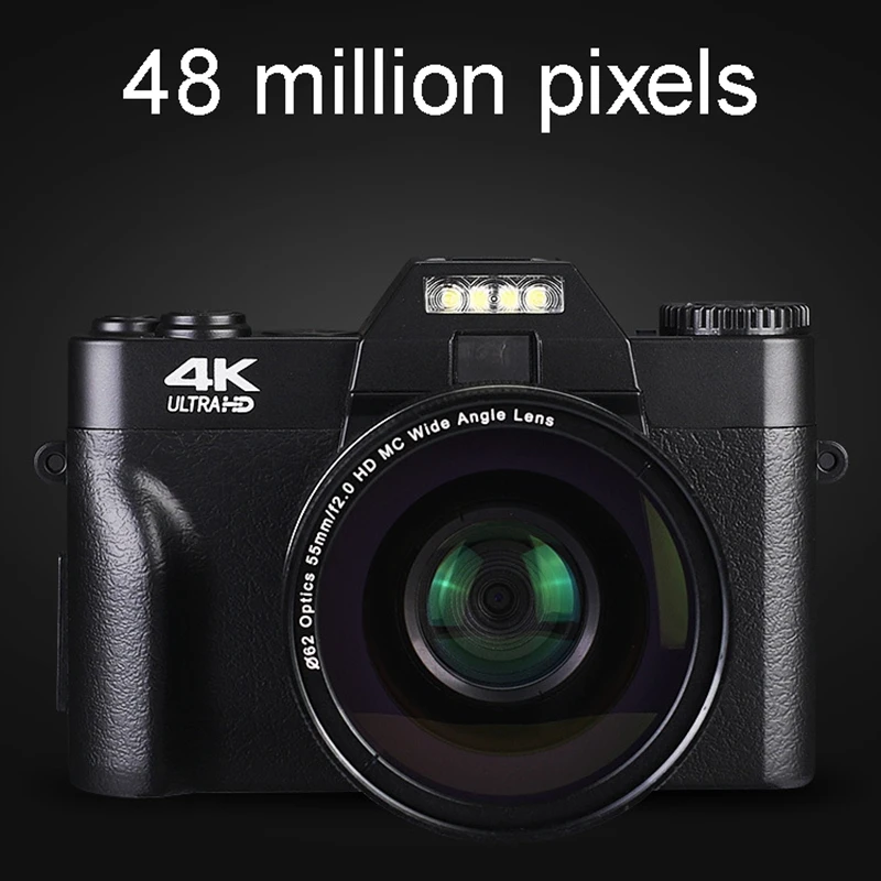 

Цифровая беззеркальная камера 4K HD с разрешением 30 миллионов пикселей, камера с Wi-Fi для начинающих и подростков