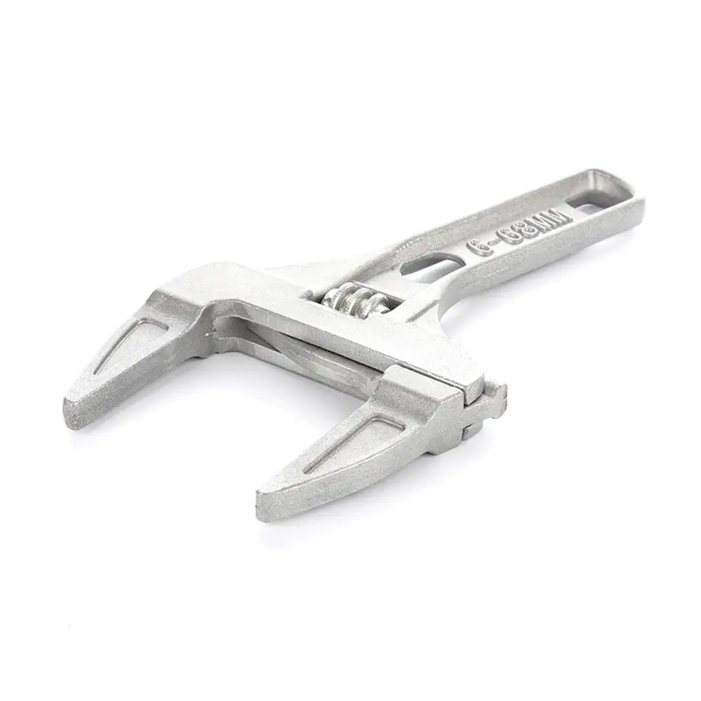 6-68 мм Мини Регулируемый гаечный ключ с коротким хвостовиком большие отверстия