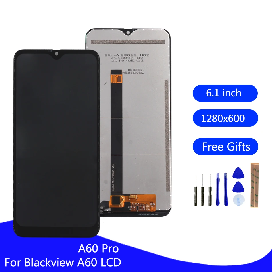 

Original Display For Blackview A60 LCD Display Touch Screen Assembly For Blackview A60 Pro Screen LCD Display Phone Parts