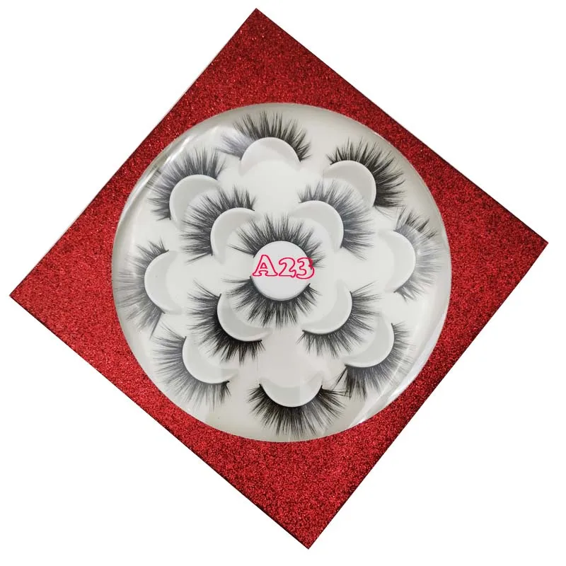 3D mink Lashes Silk eyelashes wispy lashes 16 pairs book faux lash lift bulk eye | Красота и здоровье