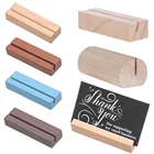 Зажимы из натурального дерева для заметок, держатель для фотографий, бумажный зажим, подставка для номеров, держатель с поддержкой места, карты, сообщений, Рождественский Декор