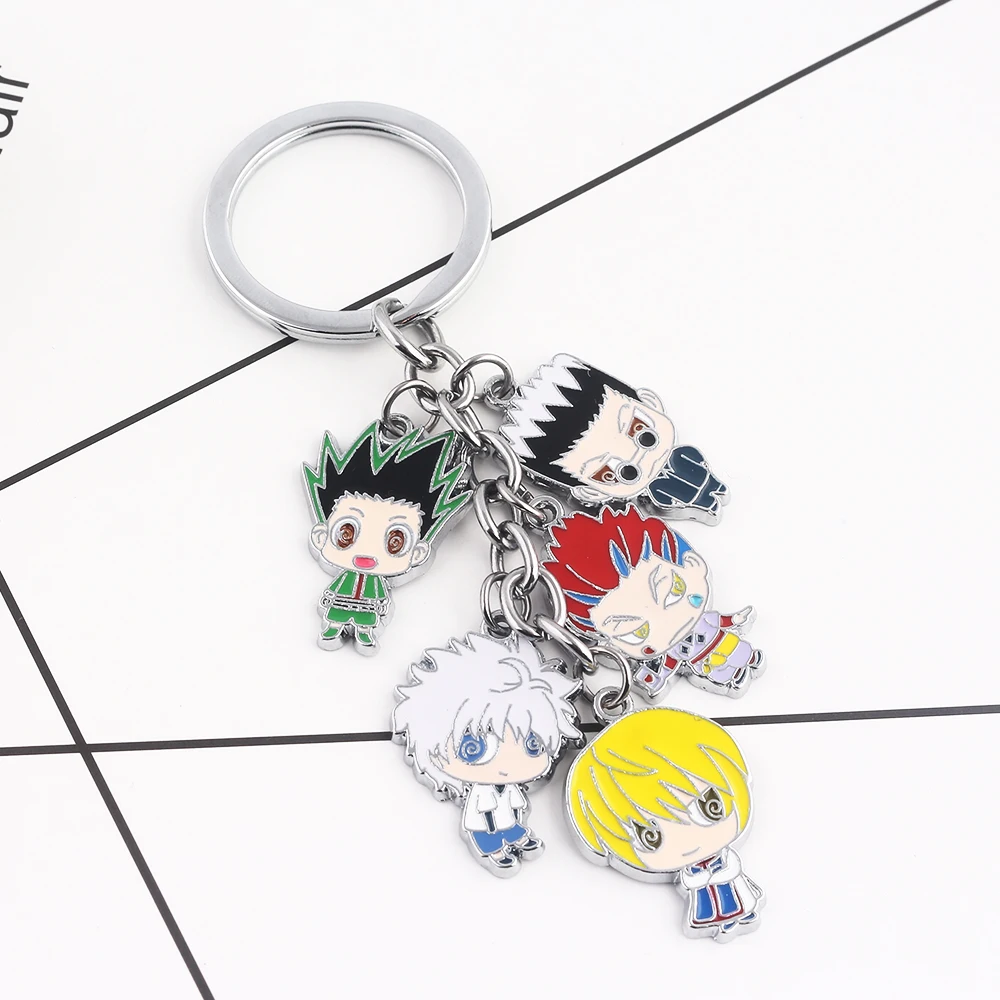 Hunter x брелок Гон Killua Zoldyck Сапожки в стиле Kurapika Leorio хисока Цифры для Для женщин