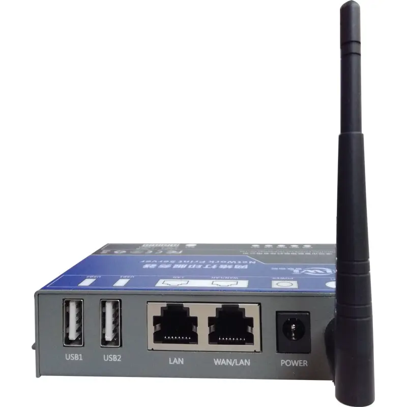 Сетевой принтер с портом USB 1/2 устройство для совместного использования сервера и