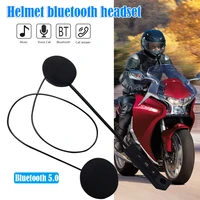 motorcycle helmet headset speakers handsfree bluetooth compatible v5 0 headset for motorcycle motorbike helmet intercom