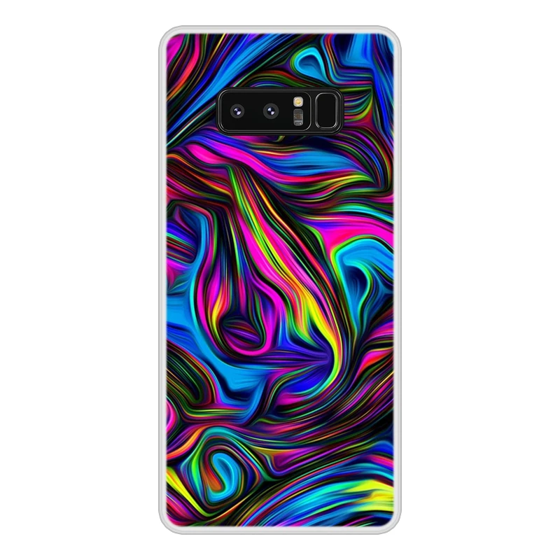 Phone Case for Samsung Galaxy Note8 8 Soft Silicone TPU Cute Pattern Print Coque Cases In Stock |