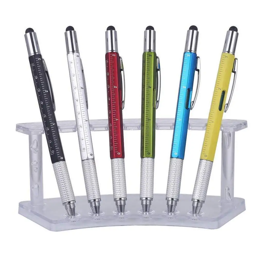 

1 Pc Multifunctional Screwdriver Ballpoint Pen Screen Metal office supplie stationery School Gift pens Tool Y8S5