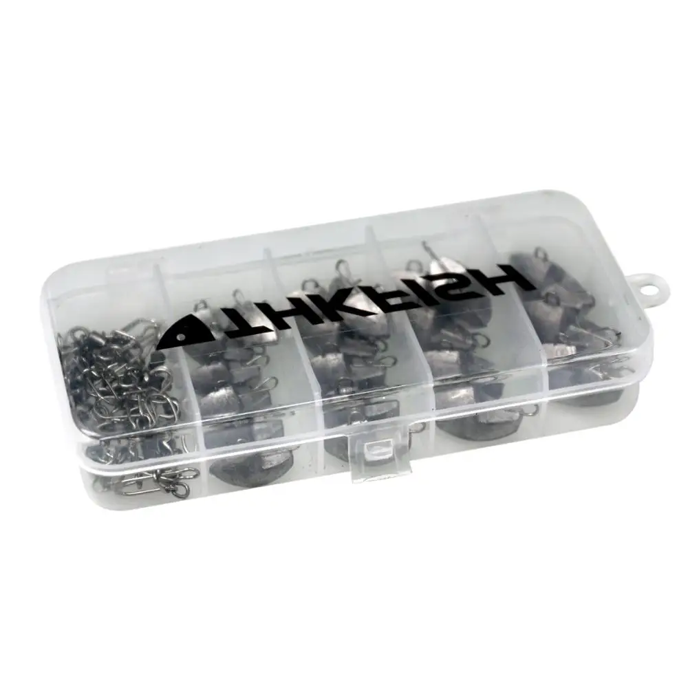 46 шт./66 шт. комплект грузил для рыбалки 5 г 7 10 14 20 в форме пули свинцовый грузило