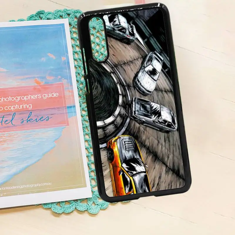 

Cartoon initial d JDM Drift car Phone Case PC for iPhone 11 12 pro XS MAX 8 7 6 6S Plus X 5S SE 2020 XR