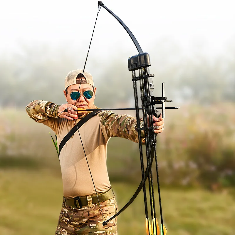 

30/40 Lb Professional Recurve Bow Outdoor Sports Hunting Accessories Shooting Powerful With Single Needle Aiming And Stabilizer