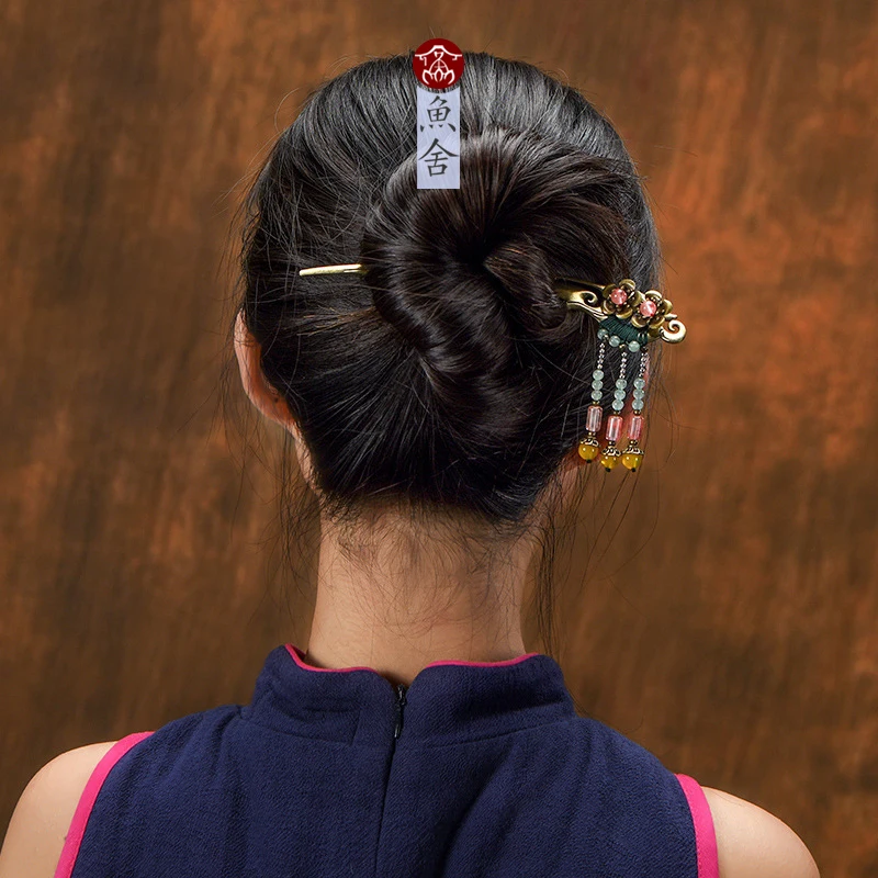 Классическая шпилька для волос Шпилька в стиле дворца древнего костюма ханьфу