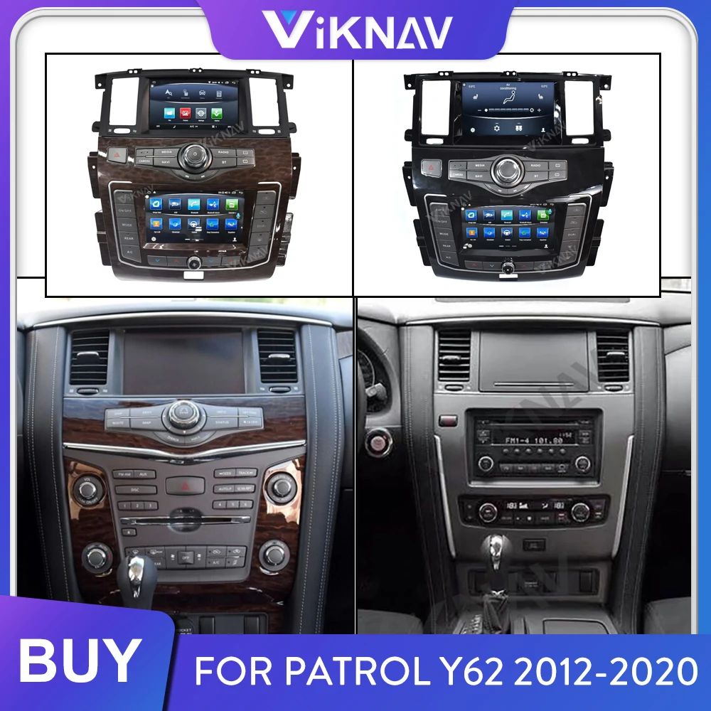Автомагнитола 2DIN мультимедийный плеер для Infiniti QX56 QX80 Nissan патруль Y62
