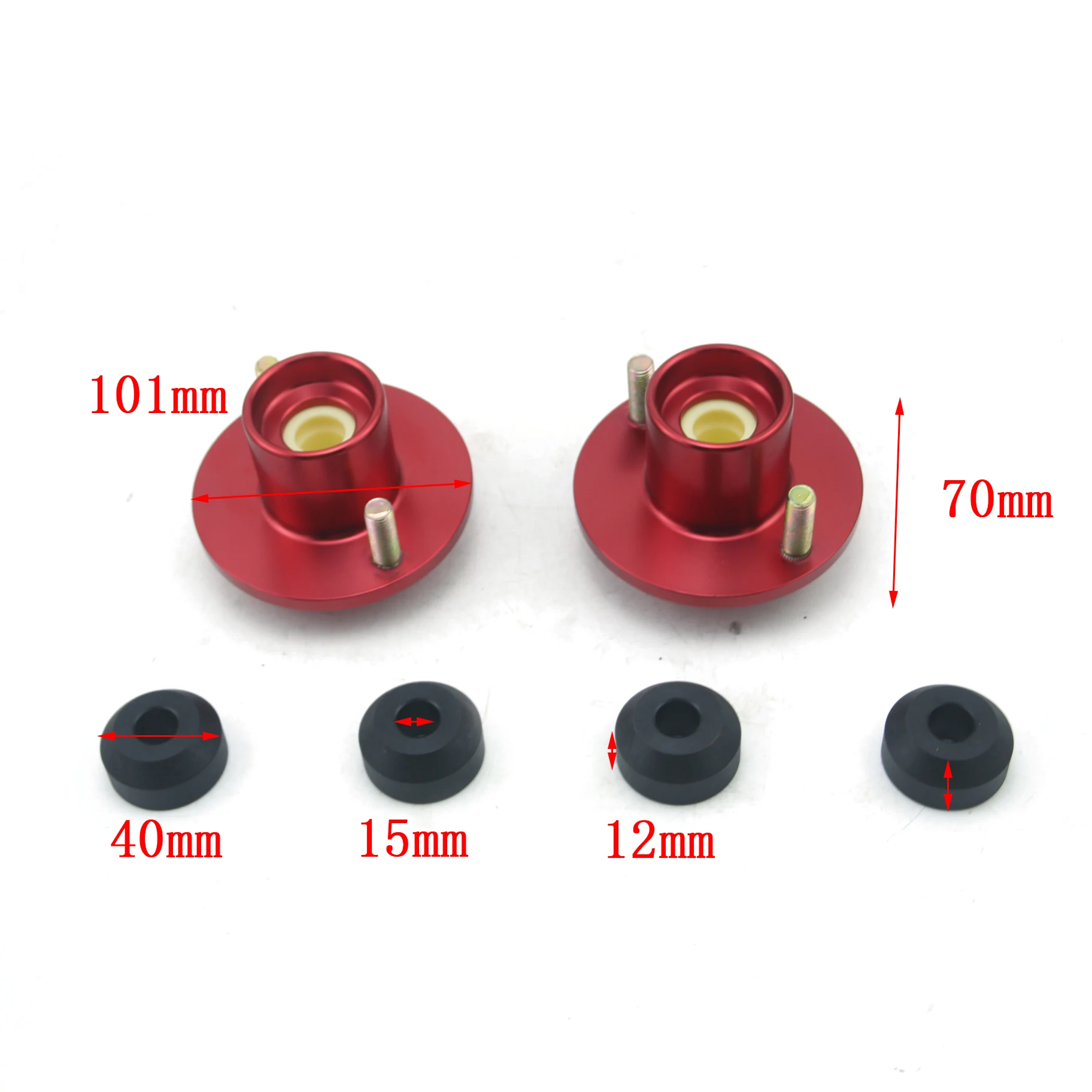 

2 шт./компл. подвеска Coilover Shock Top Caps для Honda Civic 88-00 / Integra 90-93 94-01 / Del Sol 93-97 / 88-91 Crx