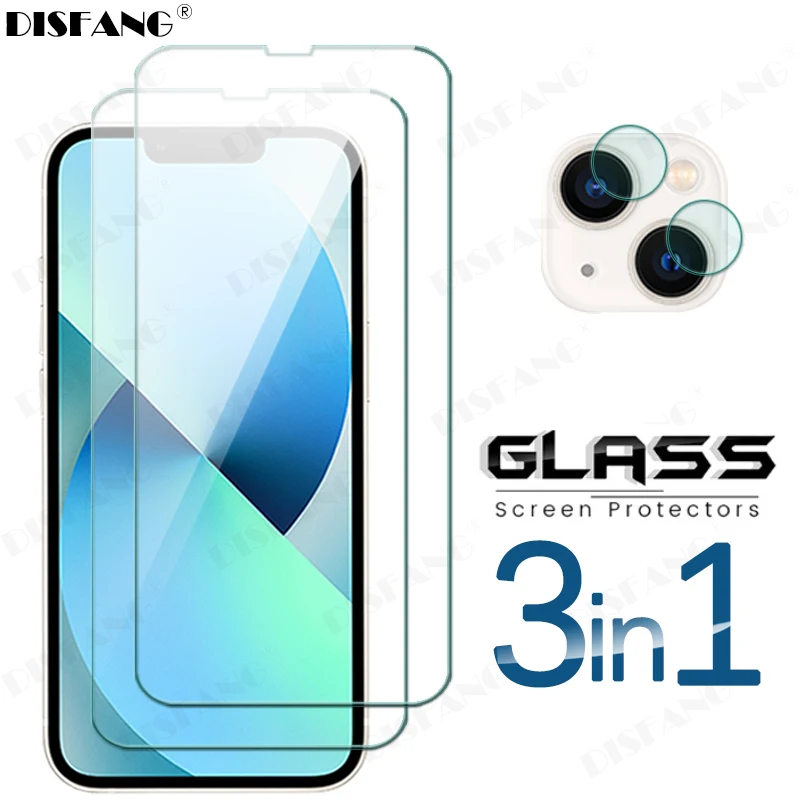 

3-в-1 для iPhone 13 Por Max пленка для камеры + Защитное стекло для iPhone 13 iPhone13 Pro 13Pro Max 13ProMax Mini 13Min Premium Sklo