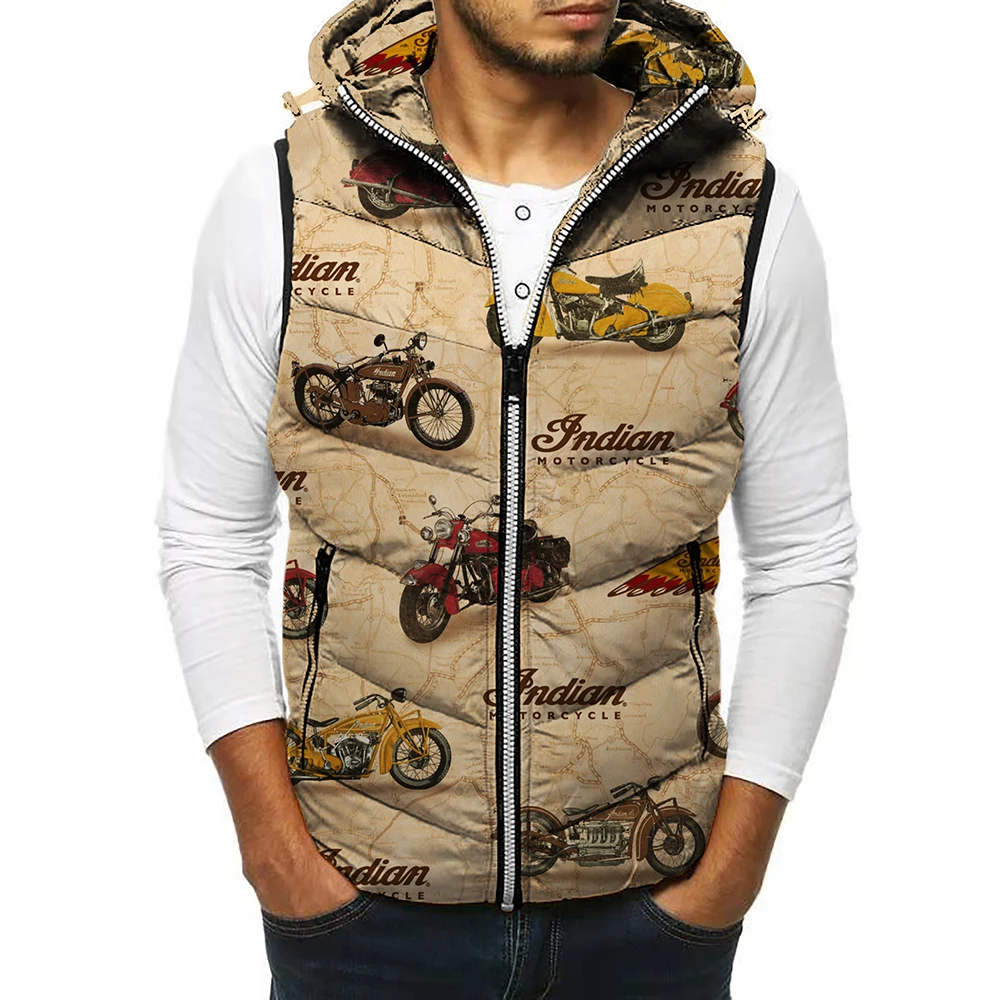 

Мужская мода 3D печать на весь корпус пользовательский дизайн логотип дизайн сделай сам индийский мотоцикл рисунок