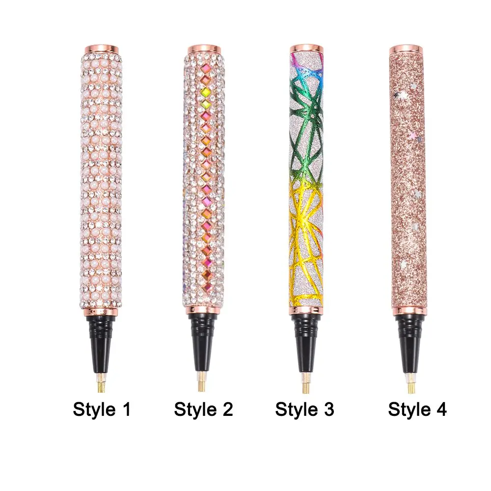 5D алмазная живопись ручка блестящая Алмазная точка перьевые ручки вышивка