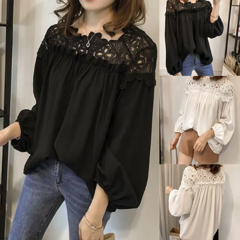 2020 Свободные сексуальные топы с открытыми плечами блузки женские рубашки