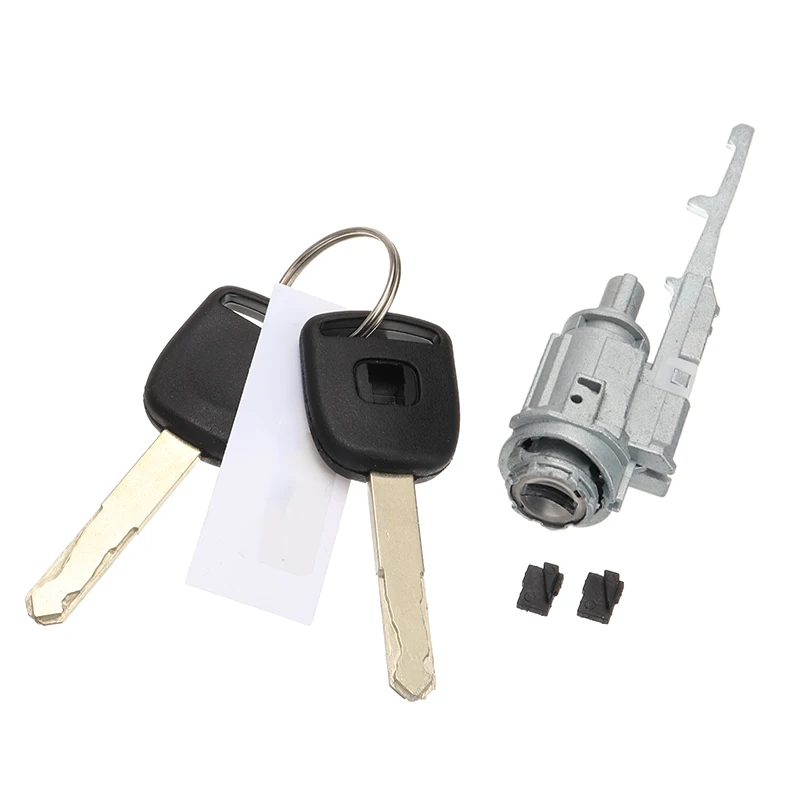 Per Honda per Acura /Civic /CRV /CR-V pilota MDX RDX TL 2002-2014 interruttore serratura cilindro accensione con 2 chiavi accessori auto