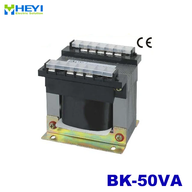 Самая низкая цена 380V 220V вход 6 3 V 12V 24V выходной трансформатор BK 50VA небольшой