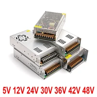 smps switching power supply with metal shell power supply block has ac dc voltage of 220 v to 24 v 36 v and 48 v 5 v