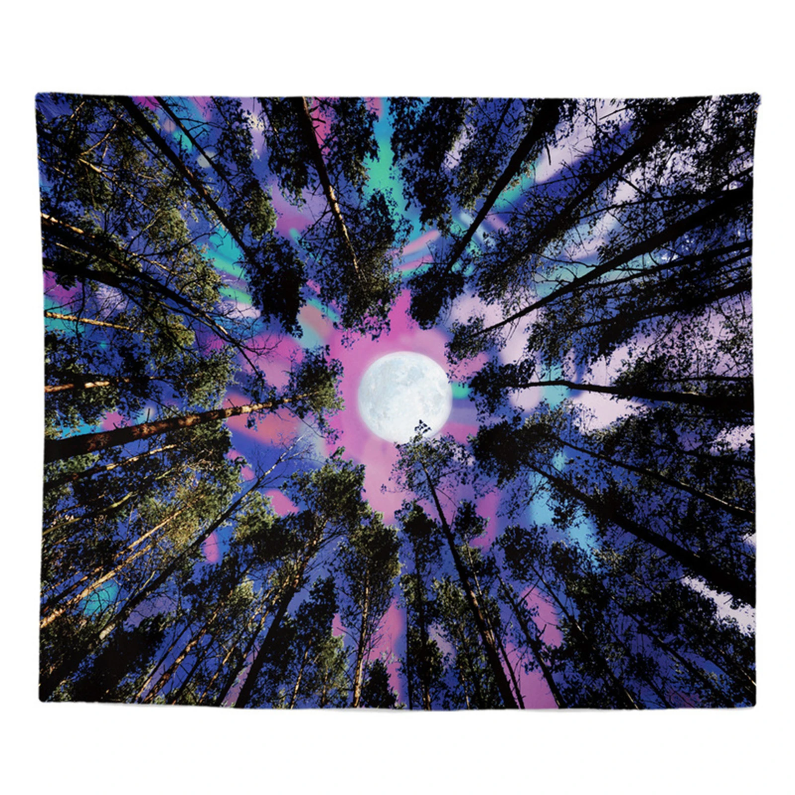 Фон грибного леса ковер Замок сказка психоделические красочными бабочками и