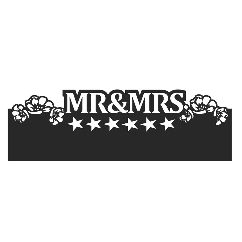 Naifumodo MR & MRS трафареты букв металлические режущие штампы Новинка 2019 для