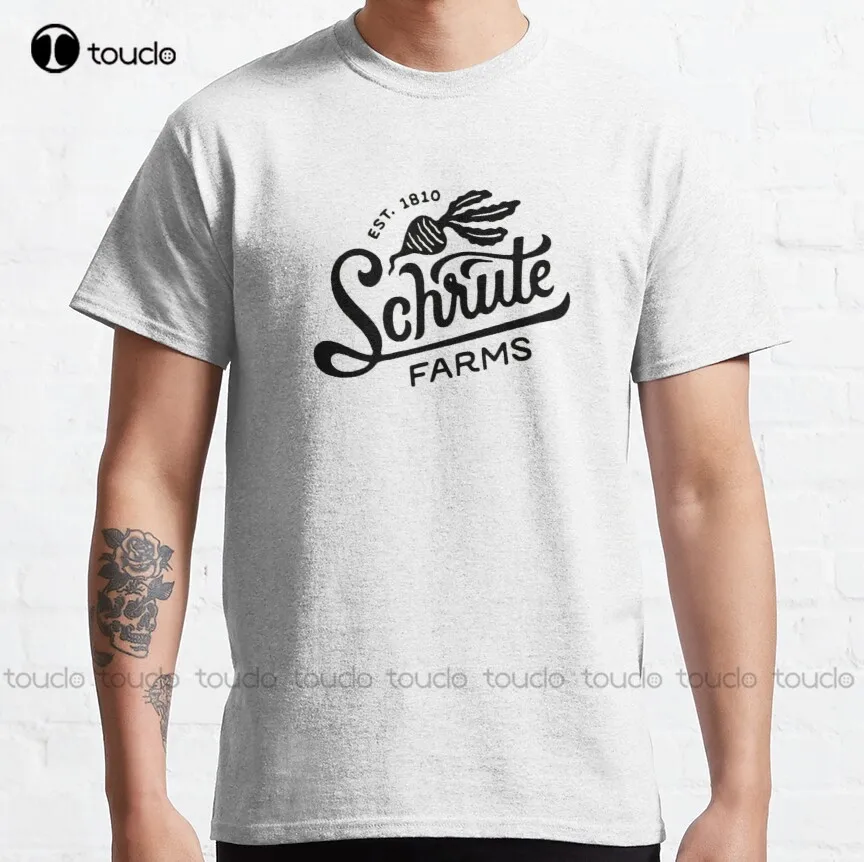 

Schrute Farms Classic T-Shirt Usa Shirt Custom Aldult Teen Unisex Digital Printing Tee Shirt Xs-5Xl Hd High Quality Gift