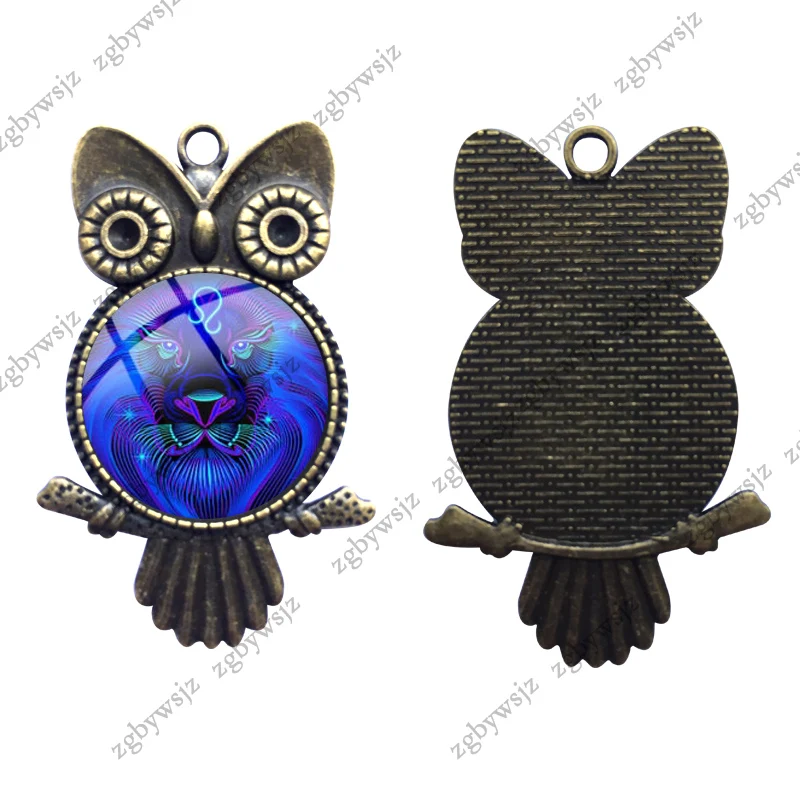 Женская свадебная мода ожерелье ручной работы в форме совы колье ювелирное