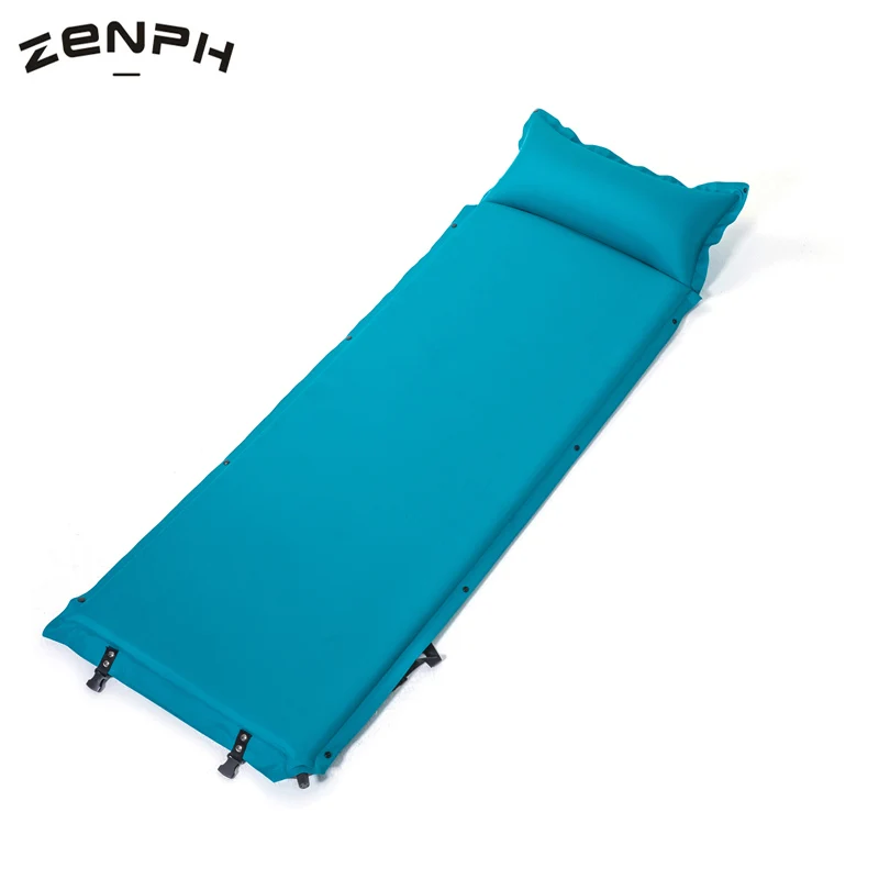 Zenph открытый один надувной матрас сверхлегкий спальные подушечки надувные