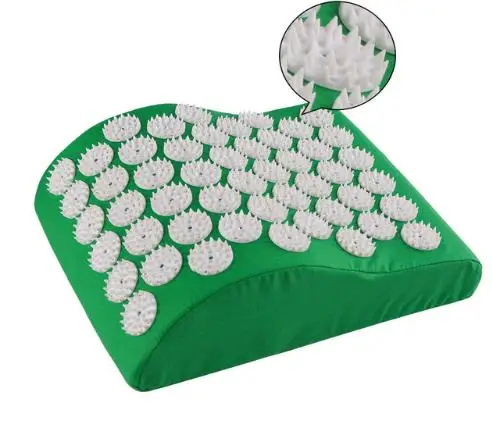 2 шт./лот подушка для иглоукалывания + коврик Массажная тела мышечный стресс