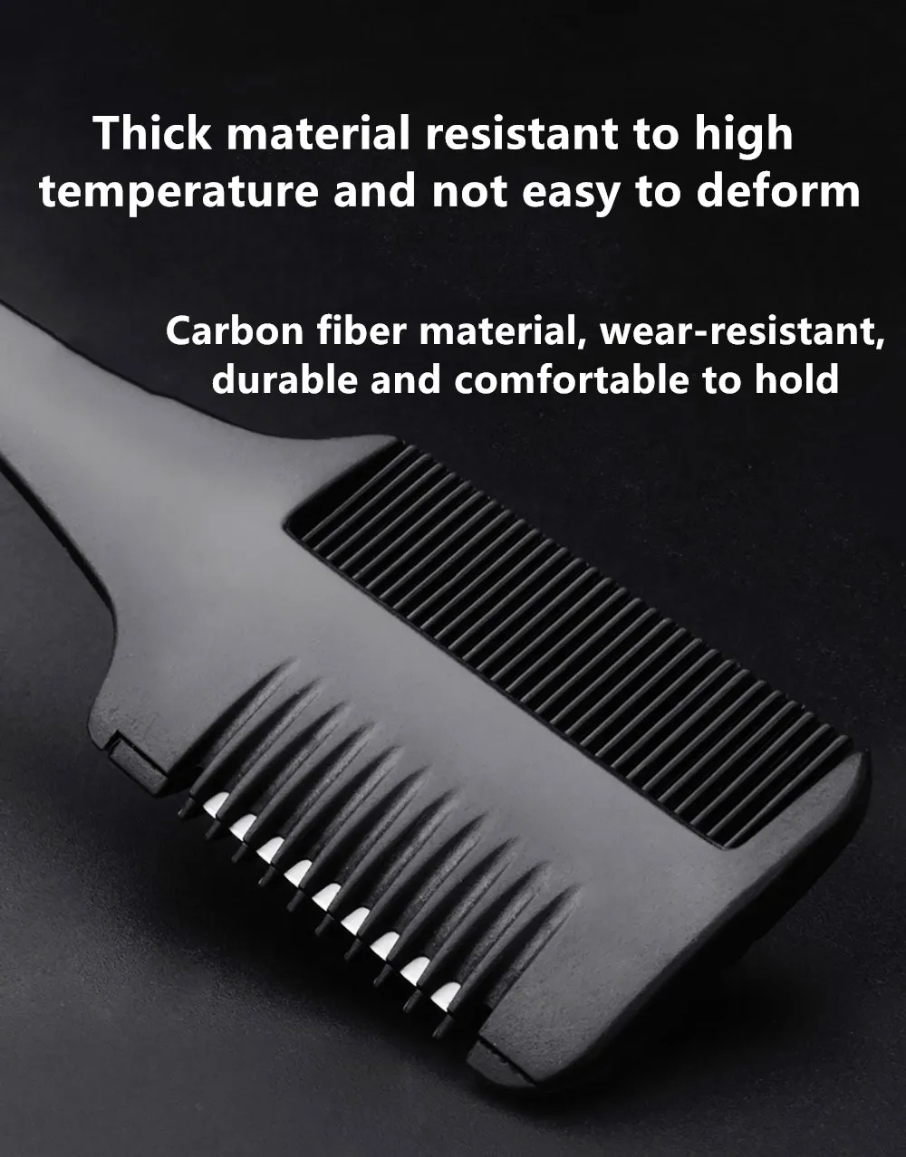Расческа для волос нож бритья профессиональный салон парикмахерские