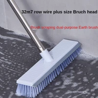 bathroom floor brush home cleaning floor brush long handle brush plastic cleaning brush toilet tile brush floor brush 120x32x8cm
