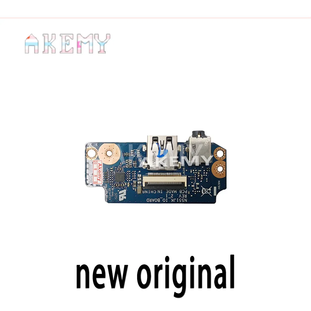 Новинка! Для For Asus N551VW N551JM N551Jk N551JW ноутбук аудио usb IO Плата интерфейса | Компьютеры